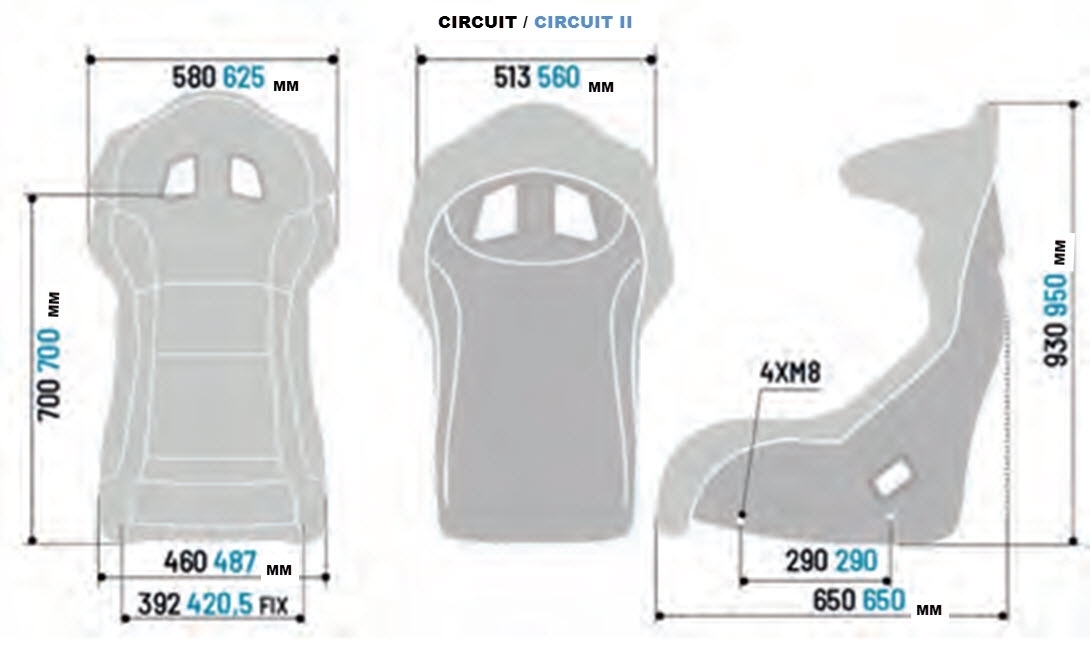 CIRCUIT II SEAT QRT - Image 2